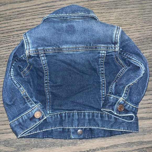 Baby Gap Icon Denim Jacket - Dark Wash - Picture 2 of 4